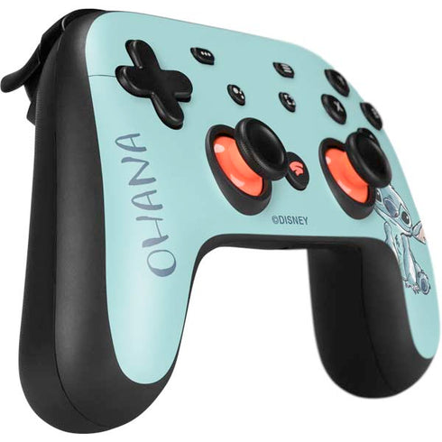Disney Lilo and Stitch Ohana Google Stadia Controller Skin